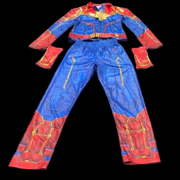 Disney Captain Marvel Halloween Costume - Girls - size 5/6 - Picture 1 of 16